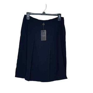 Ted Baker Damen Minirock Rheia überlappender Einsatz gefüttert schwarz Gr. 29 Neu mit Etikett - Bild 1 von 8