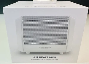 Vonmählen - Air Beats Mini - Compact Bluetooth Speaker, - Google, Siri White NEW - Bild 1 von 5