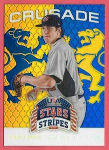 2015 Bradley Zimmer Panini USA Stars and Stripes Crusade Rookie - Indians - Foto 1 di 1