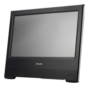 Shuttle XPC AIO X50V8 BLACK AIO Barebone PC Embedd Intel Celeron 5205U Fanless - Picture 1 of 1