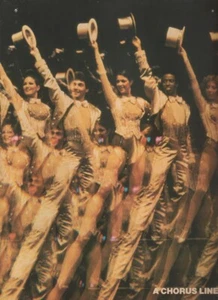 "A Chorus Line"  Circa 1980   Souvenir Program  Bebe Neuwirth, Rene Clemente  - Picture 1 of 6