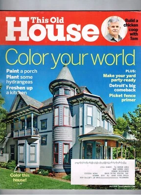 This Old House Magazine July 2016 Foto 1 de 2