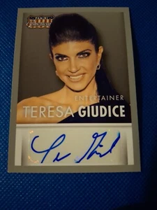 2015 TERESA GIUDICE PANINI AMERICANA AUTOGRAPHED AUTO CARD #S-TG APPRENTICE - Picture 1 of 2