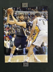 MARC GASOL Memphis Grizzlies Signed Action Photograph NBA 8x10 - Picture 1 of 4