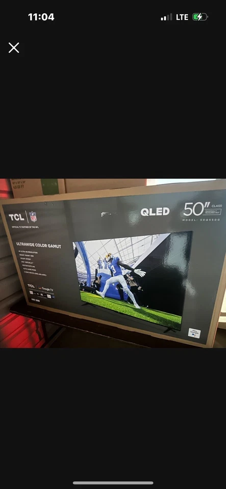 TCL 50Q550G 50" QLED Smart TV with Google TV - Image 1 of 1