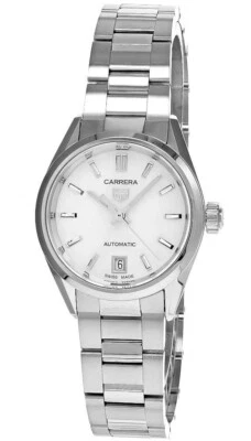 Reloj para mujer TAG HEUER Carrera fecha 29 mm esfera mop SS WBN2410.BA0621 Foto 1 de 4