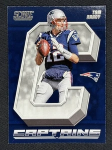 2018 Tom Brady Captains Insert Panini Score #18 Patriots HOF - Bild 1 von 2