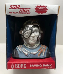 Star Trek The Next Generation Borg Sparkasse 1994 Thinkway - Bild 1 von 2