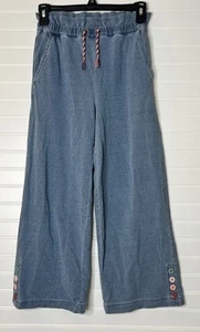 Matilda Jane Luna Girls Wide Leg Knit Pant Mocha size 10 - Picture 1 of 9