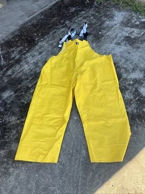 Carhartt Men's PVC Rain Storm Bib Overalls Waterproof XL  - Image 1 of 2