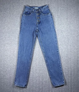 Vintage Arizona Jeans Button Fly Women’s Size 3 23” 90s High Rise Mom Jeans - Picture 1 of 4
