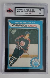 1979-80 O-Pee-Chee #18 WAYNE GRETZKY ROOKIE CARD KSA 7 - NEAR MINT - Picture 1 of 5