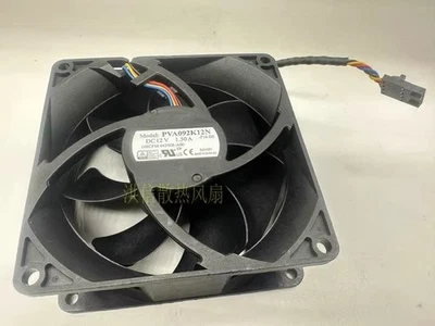 Foxconn 9038 PVA092K12N DC12V 1.50A 9CM 4-Wire PWM Server Cooling Fan - Image 1 of 4