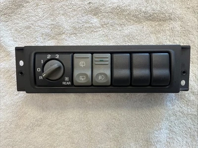 Pontiac Montana 2001-2005 temperatura trasera clima/limpiaparabrisas/control luz antiniebla OEM Foto 1 de 3