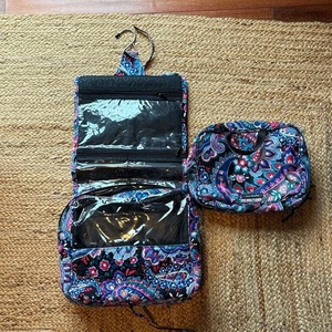 Bolsas de artículos de tocador Vera Bradley colgantes de 2 piezas - Imagen 1 de 8