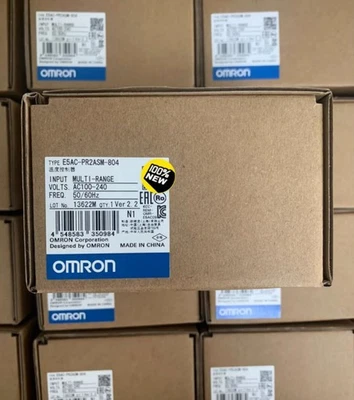 Omron E5AC-PR2ASM-804 Temperature Controller 100-240VAC Brand Free Ship - Image 1 of 3