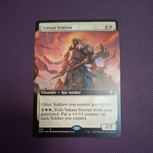 MTG - Valiant Veteran - Extended Art ~ Dominaria United - Magic the Gathering - Bild 1 von 2