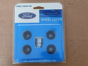 VINTAGE OEM NOS FORD WHEEL LOCKS NEW IN PACKAGE F85Z-1A043-AA - Picture 1 of 2