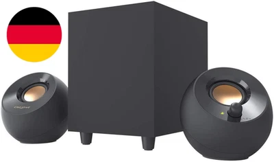 Creative Pebble plus 2.1 Usb-Betriebener Desktop-Lautsprecher Mit Subwoofer Und  - Bild 1 von 4
