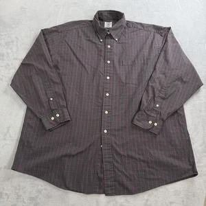 Brooks Brothers Sport Shirt Mens XL Button Down Houndstooth Plaid Check Cotton - Picture 1 of 9