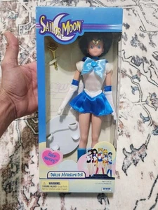 "Muñeca Sailor Mercury Moon Deluxe Adventure 12"" Irwin Toys 2000 vintage grande nueva en caja" - Imagen 1 de 5