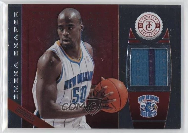2013-14 Totally Certified Memorabilia Totally Red /199 Emeka Okafor #163 - Image 1 of 2
