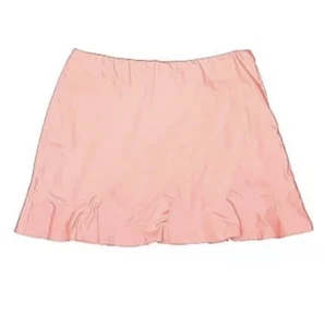 AMERICAN BEACH 3X WIDE BAND SWIM SKIRT PEACH TANKINI BOTTOM LINED NWOT - Picture 1 of 3