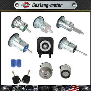 2 Keys Complete Lock Set For 2010-13 Ford Transit Connect Bonnet Fuel Door Lock - Picture 1 of 8