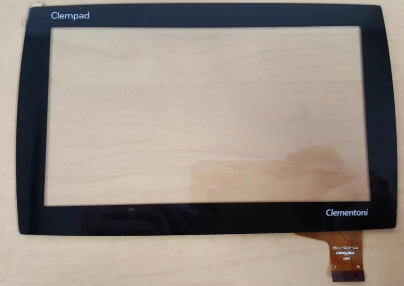 Nero : Schermo Tattile Touch Screen Digitalizzatore 7inch Clementoni Clempad 7+ - Immagine 1 di 1