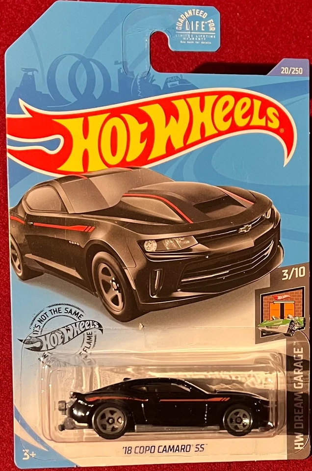 Hot Wheels Dream Garage '18 Copo Camaro SS NEGRO 20/250. ¡VER OFERTAS COMBINADAS! Foto 1 de 1