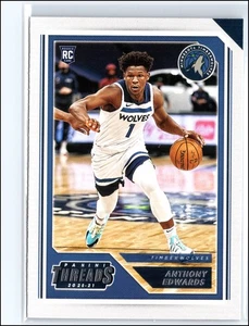 Anthony Edwards 2020-21 Panini Chronicles Rookie #87 Minnesota Timberwolves - Picture 1 of 2