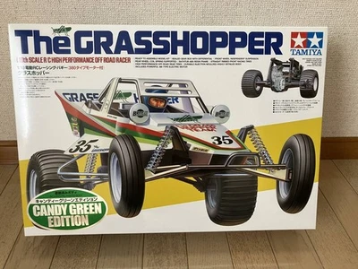 TAMIYA 1/10 RC Grasshopper Candy Green Edition Electric Off-Road Buggy - Image 1 of 4