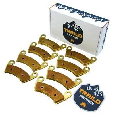 Polaris RZR XP 1000/XP 4 1000/RS1/4 XP 900 2012-2023 Brass Brake Pad Set - Image 1 of 4