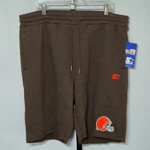 ๐ Cleveland Browns Starter Sweat Shorts โ XXL โ Embroidered Helmet Detail ๐ซ๐งก - Picture 1 of 7