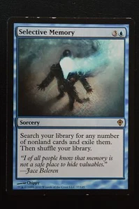 Magic The Gathering MTG SELECTIVE MEMORY Worldwake LP Lightly Played - Picture 1 of 2