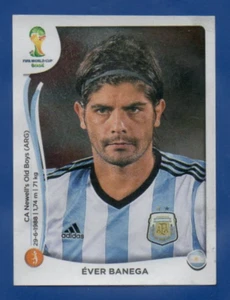 FIGURINA CALCIATORI PANINI BRASILE 2014 N.423 EVER BANEGA REC/REMOVED - Imagen 1 de 1