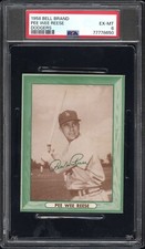 Pee Wee Reese 1958 Bell Brand Potato Chips PSA 6 EX-MT Super Rare Set Clean Card