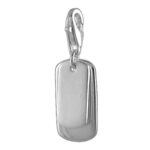 MELINA Charm Anhänger I.D. Anhänger Dog Tag Silber 925 - Bild 1 von 1