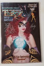 Tarot Witch of the Black Rose #25 Photo Collectors Cover  X2 signed w/ COA NM/M