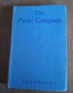 The Poets Company K. W. Parker Australian Ed. 1942 Longmans Textbook - Picture 1 of 5