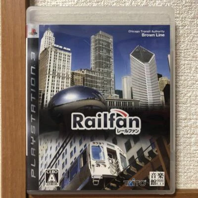 Railfan PS3 Sony PlayStation 3 TAITO Simulation Game with Case From Japan 60 - Image 1 of 3