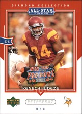 2004 UD Diamond All-Star Promo Vikings Football Card #AS18 Kenechi Udeze