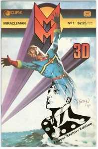 Miracleman #1 edición de archivo de lámina 3D con certificado de autenticidad - Imagen 1 de 3