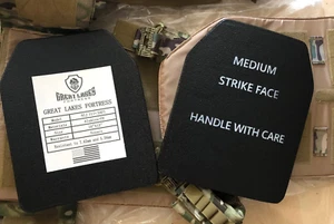 Level 3+ ceramic  ballistic plates body armor bullet proof 10x12 Waterproof Coat - Picture 1 of 9