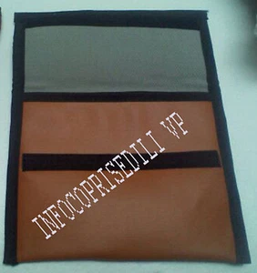 TABLET CUSTODIA PERSONALIZZATA MARRONE CUOIO - Picture 1 of 11