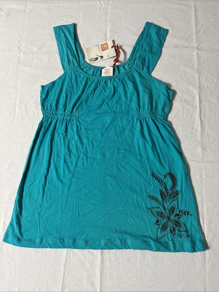 Rip Curl Damen Tunika Top Gr. M Türkis SM1450 - Bild 1 von 4