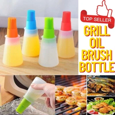 Silicone Basting Brush Pastry Baking BBQ Barbecue Oil Pastry Cooking Bakeware - Image 1 of 4
