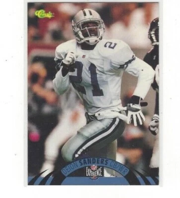 1996 CLASSIC NFL EXPERIENCE FOOTBALL BASE SERIES SINGLES #'S 1-125 - Image 1 of 2