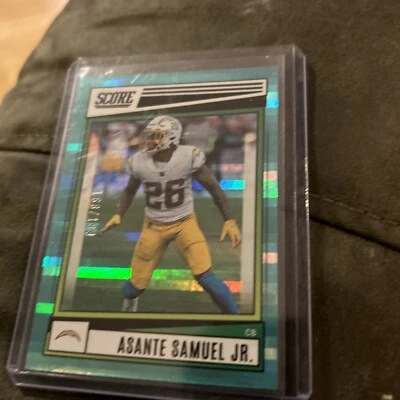 2022 Score Racer /199 Asante Samuel Jr #140 - Image 1 of 2