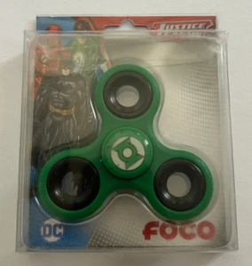 Green Lantern 3 Way Spinner DC Comics Green Toy - Picture 1 of 1